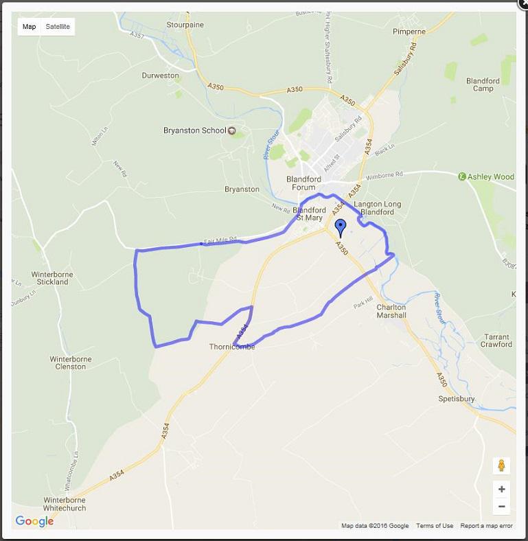 Ecclesiastical Parish catchment area